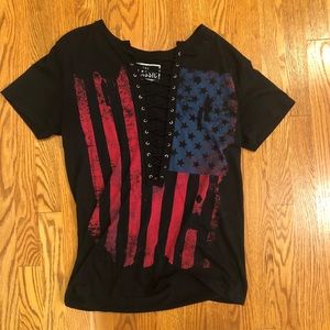 American Flag Tee